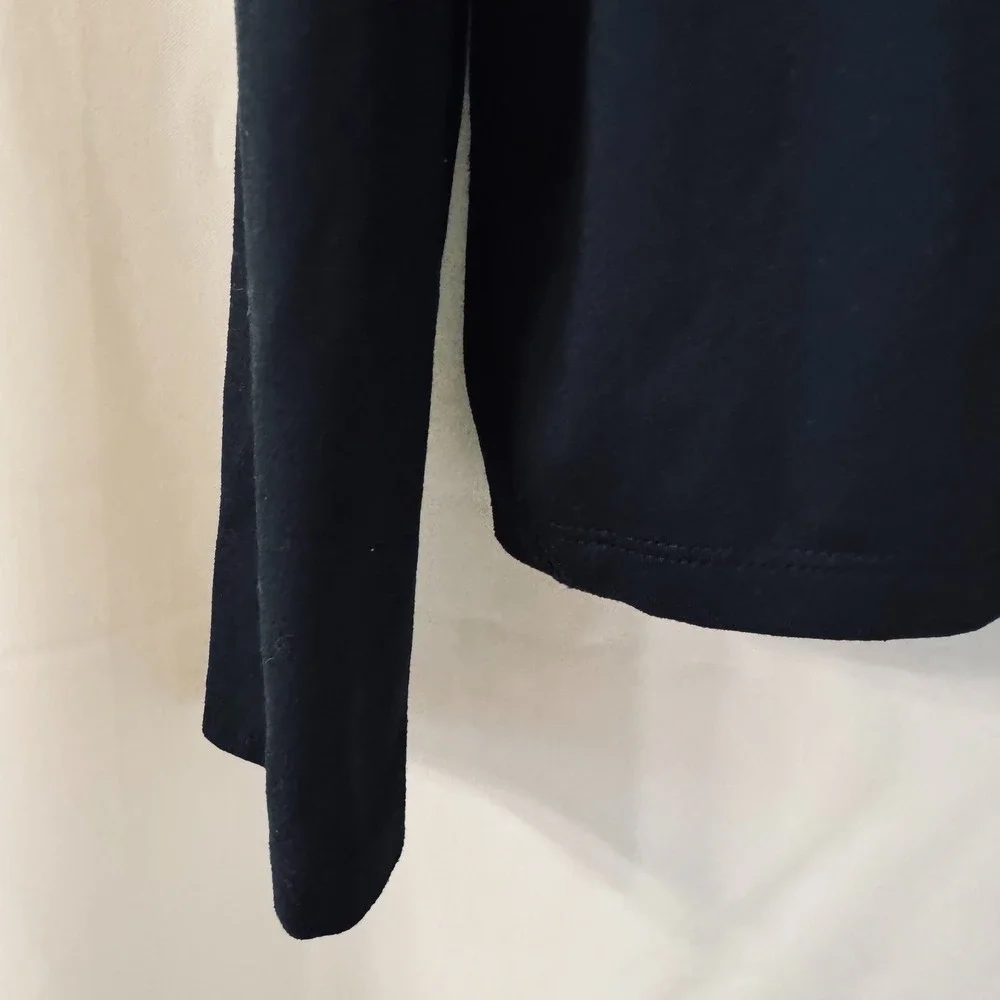 Nike Princeton Tigers Dri-FIT Sz XL Black 1/4 Zip Pullover Thumbholes Collegiate